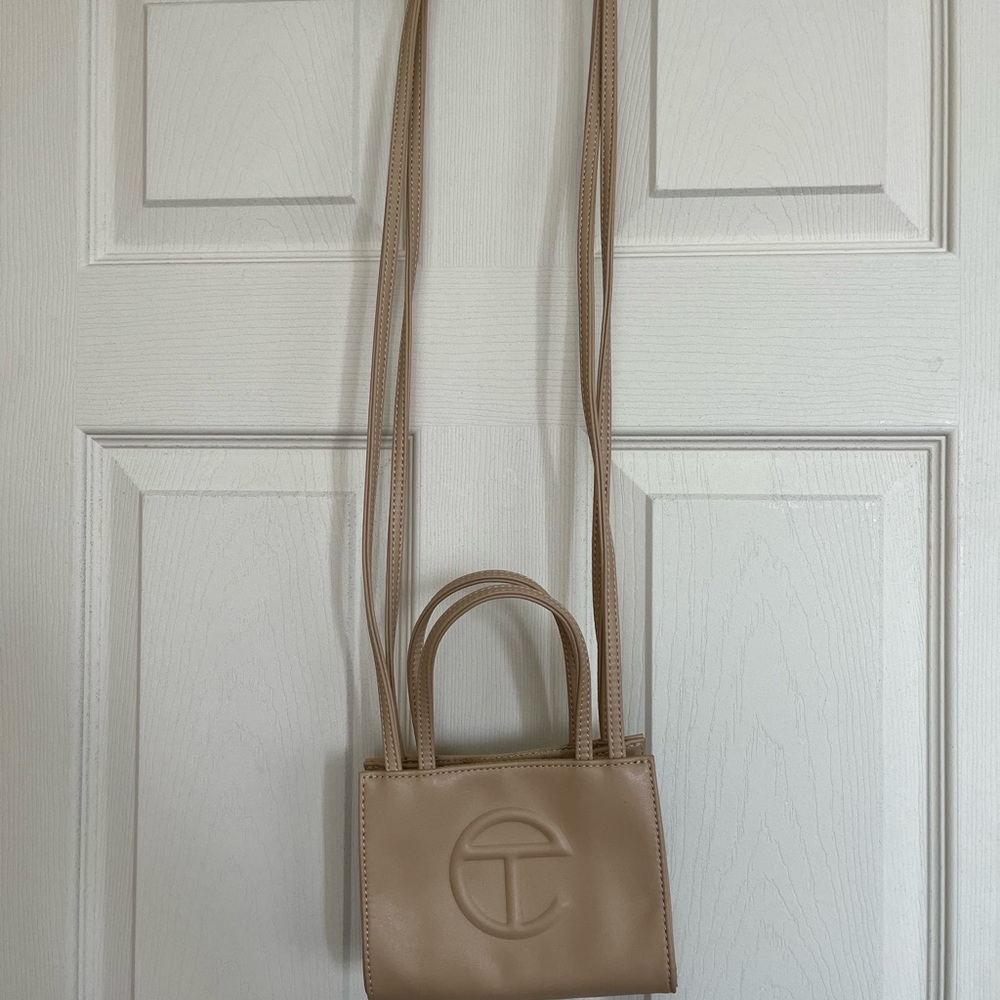 Telfar Small Shopping Bag - Cream